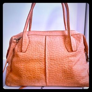 Beautiful super soft peach leather purse!